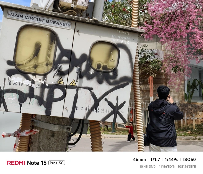 Hoa mai anh đào, mây, sương mù và REDMI Note 15 Pro - Ảnh 29.