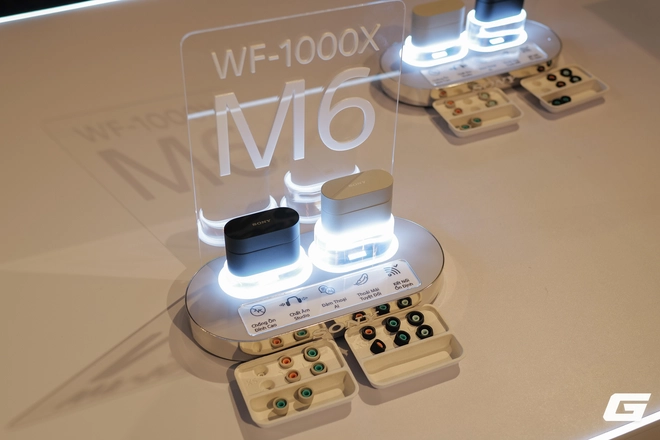 Sony WF-1000XM6 chính thức có giá 7,99 triệu đồng tại Việt Nam: Thiết kế mới, ANC mạnh hơn 25%, nâng cấp chip QN3e và driver mới - Ảnh 8.