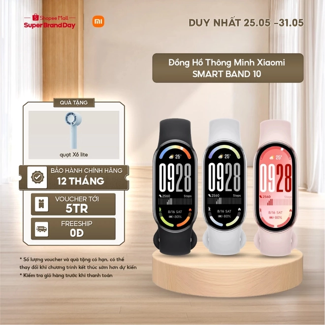 Cuối tháng săn sale: Smartband Xiaomi, Huawei giảm gần 1 nửa, củ sạc mini 45W chưa đến 300.000đ... - Ảnh 2.