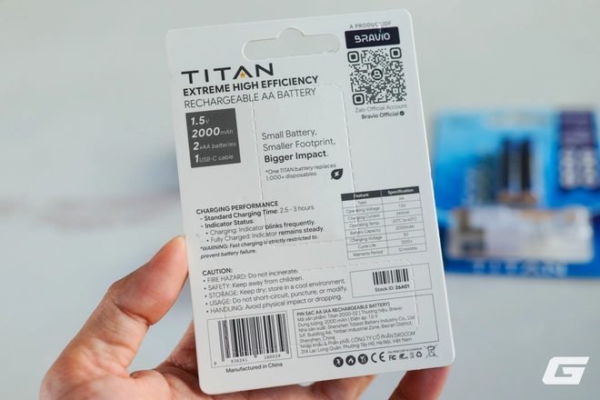 Dùng thử pin tiểu sạc lại qua USB-C: Hợp với các thiết bị “ngốn pin”, khỏi lo dòng yếu làm tụt hiệu năng, chảy nước - Ảnh 6.