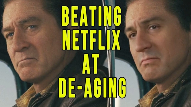 Sử dụng phần mềm miễn ph&iacute; để hồi xu&acirc;n Robert De Niro, Youtuber đ&aacute;nh bại CGI đ&aacute;ng gi&aacute; 100 triệu đ&ocirc; của Netflix - Ảnh 1.