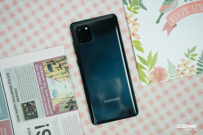 Chi tiết Samsung Galaxy Note10 Lite: Vỏ nhựa, chip như Note9, pin hơn Note10, gi&aacute; ch&iacute;nh h&atilde;ng 13.9 triệu - Ảnh 6.