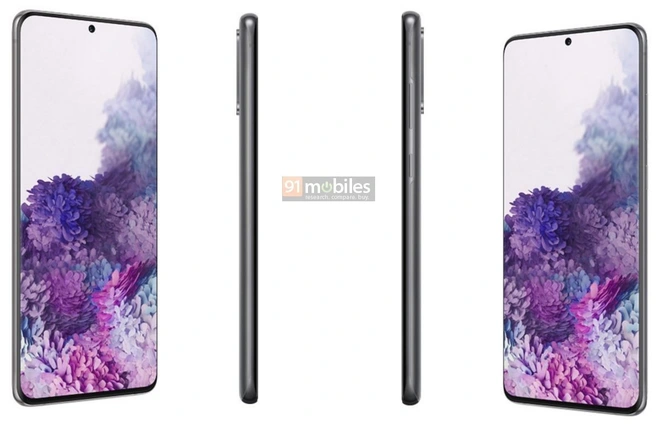 Đ&acirc;y l&agrave; ảnh render ch&iacute;nh thức của Galaxy S20, Galaxy S20  v&agrave; Galaxy S20 Ultra - Ảnh 4.