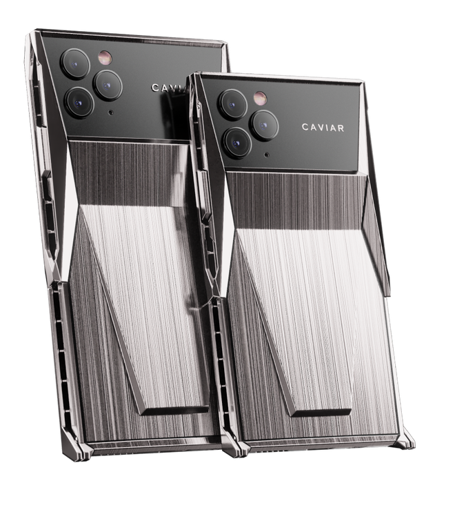 Chi&ecirc;m ngưỡng chiếc iPhone Cyberphone độc lạ: Khi Tesla Cybertruck dung hợp iPhone 11 Pro - Ảnh 1.