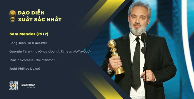 Quả cầu v&agrave;ng 2020: Parasite bất ngờ ăn giải, Joaquin Phoenix ẵm danh hiệu Nam ch&iacute;nh xuất sắc, Quentin Tarantino thắng lớn - Ảnh 5.
