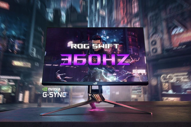 [CES 2020] Nvidia v&agrave; Asus ra mắt m&agrave;n h&igrave;nh 360Hz đầu ti&ecirc;n tr&ecirc;n thế giới, d&agrave;nh ri&ecirc;ng cho game thủ chuy&ecirc;n nghiệp - Ảnh 1.