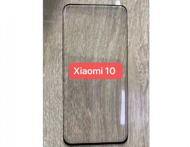 Lộ tấm k&iacute;nh m&agrave;n h&igrave;nh Xiaomi Mi 10, x&aacute;c nhận thiết kế th&aacute;c đổ, kh&ocirc;ng viền, kh&ocirc;ng r&atilde;nh, kh&ocirc;ng lỗ - Ảnh 1.