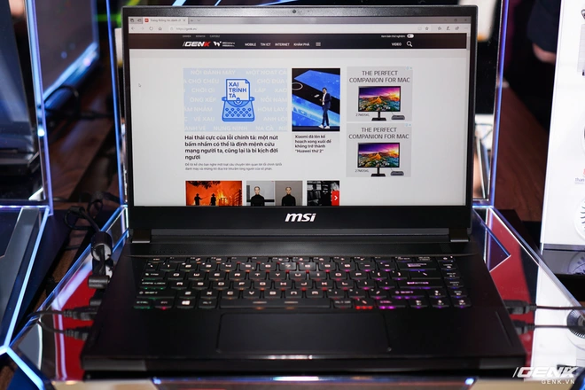 [CES 2020] MSI ra mắt gaming laptop GE66 Raider, Core i9 H-series, Nvidia RTX mới nhất, c&oacute; th&ecirc;m phi&ecirc;n bản Star Wars rất ngầu - Ảnh 6.