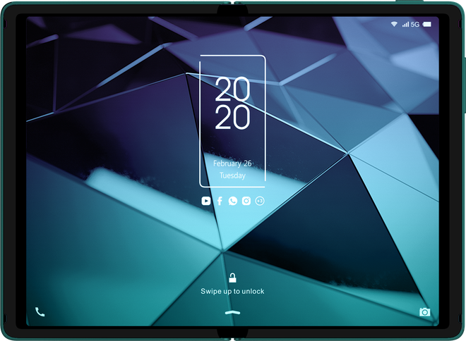 [CES 2020] Điện thoại m&agrave;n h&igrave;nh gập của TCL c&oacute; lẽ l&agrave; chiếc smartphone quan trọng nhất tại CES năm nay - Ảnh 1.