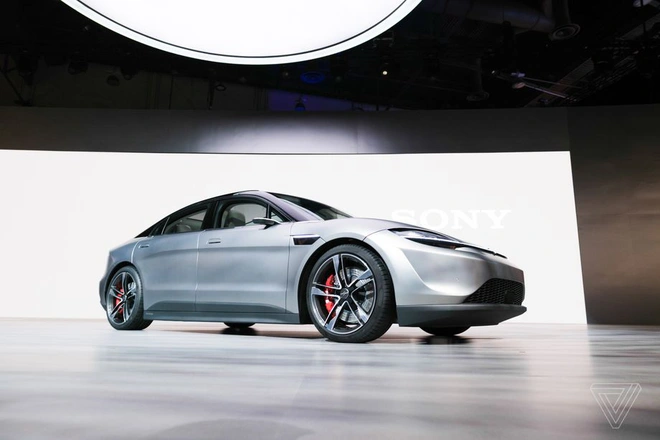 [CES 2020] Sony bất ngờ c&ocirc;ng bố xe điện Vision-S - Ảnh 4.