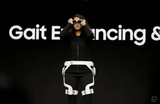 [CES 2020]: Samsung tr&igrave;nh diễn &yacute; tưởng tập thể dục theo kiểu &ldquo;nhập vai&rdquo; trong m&ocirc;i trường thực tế ảo tăng cường - Ảnh 1.