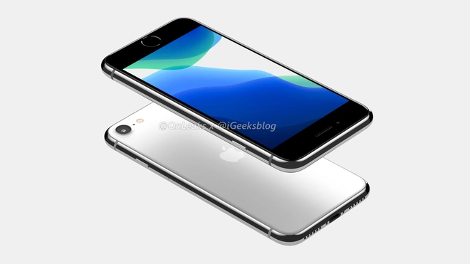 iPhone SE 2 (iPhone 9) lộ ảnh render: Thiết kế giống iPhone 8, mặt lưng k&iacute;nh nh&aacute;m - Ảnh 4.
