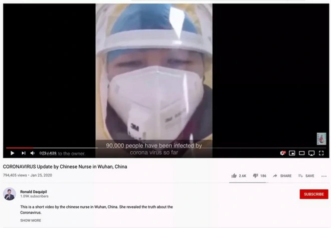 H&agrave;ng loạt mạng x&atilde; hội gồng m&igrave;nh chống lại nạn tin giả li&ecirc;n quan tới dịch vi&ecirc;m phổi cấp Vũ H&aacute;n - Ảnh 5.