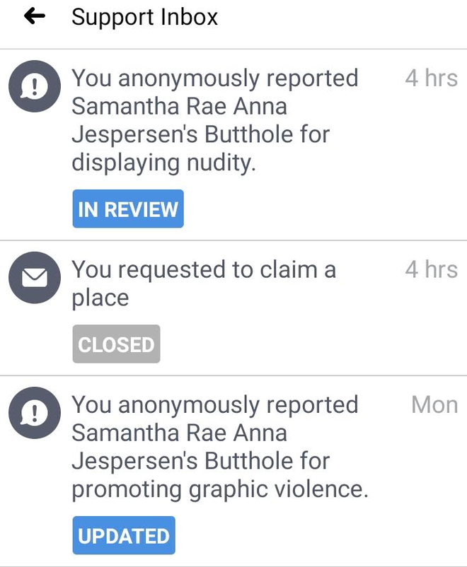 Cơn &aacute;c mộng khi Facebook liệt k&ecirc; lỗ hậu của bạn l&agrave; một địa chỉ doanh nghiệp trong suốt 8 năm trời - Ảnh 4.