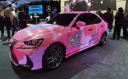 Lexus trình làng xe LIT IS được phủ gần 42.000 bóng đèn LED