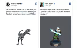 Facebook nâng cấp News Feed lên một tầm cao mới với các hình ảnh 3D, thực tế ảo VR và AR