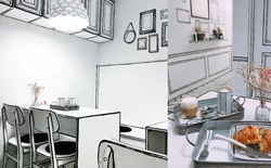 Ngỡ như bước vào thế giới hoạt hình với quán cà phê độc đáo ở Seoul