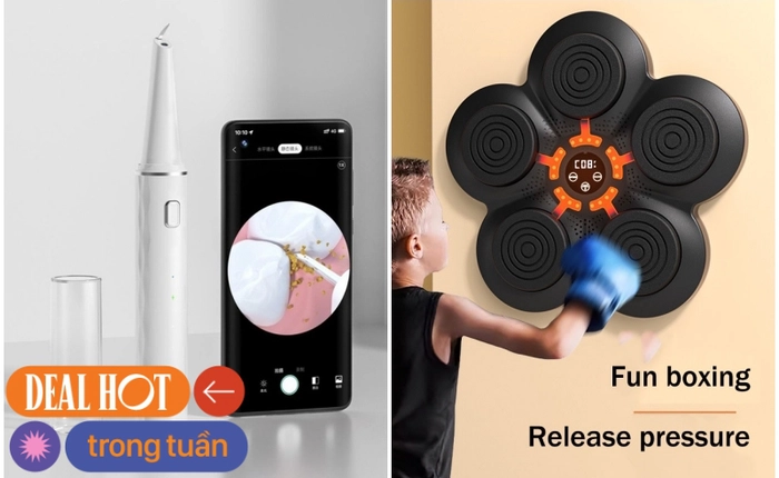 Nghỉ Tết đầy deal hay: Smart TV Xiaomi giá từ 2.8 triệu, tai nghe Philips giảm 81%, máy đấm bốc chỉ 609.000đ