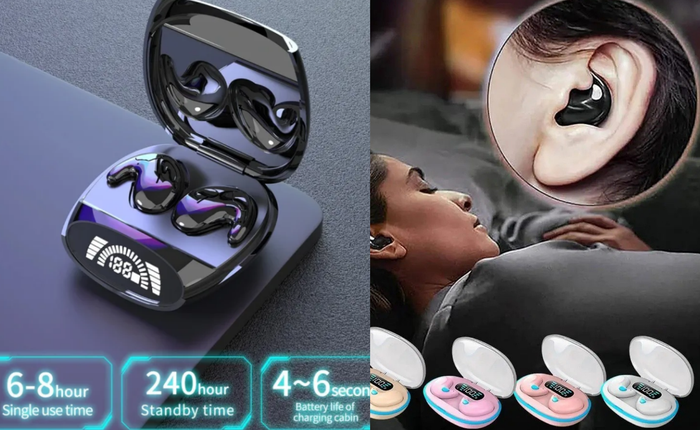 4 tai nghe vô hình siêu nhẹ, bám tai tốt dành cho người hậu đậu, giá chỉ từ 89.000đ vì đang sale