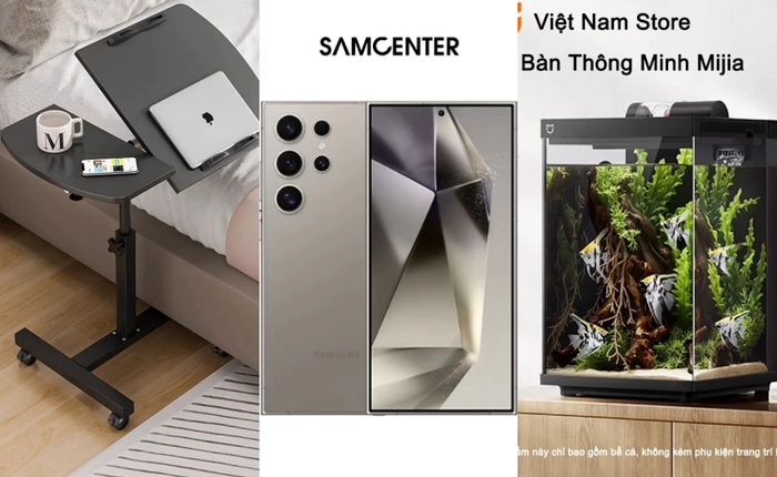 Deal giữa tháng: S24 Ultra 18.95 triệu, bể cá thông minh Xiaomi 1.35 triệu, tai nghe Redmi chỉ 255.000đ...