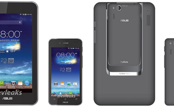 Lộ ảnh báo chí smartphone “biến hình” Padfone mini