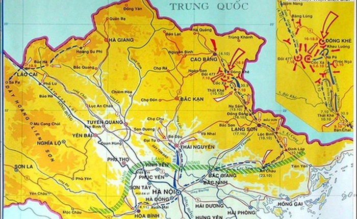 Đại tướng Võ Nguyên Giáp và những chiến công (Phần I): Chiến dịch Biên giới 1950