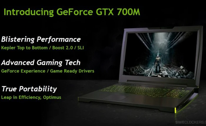 Nvidia ra mắt GeForce GTX 700M