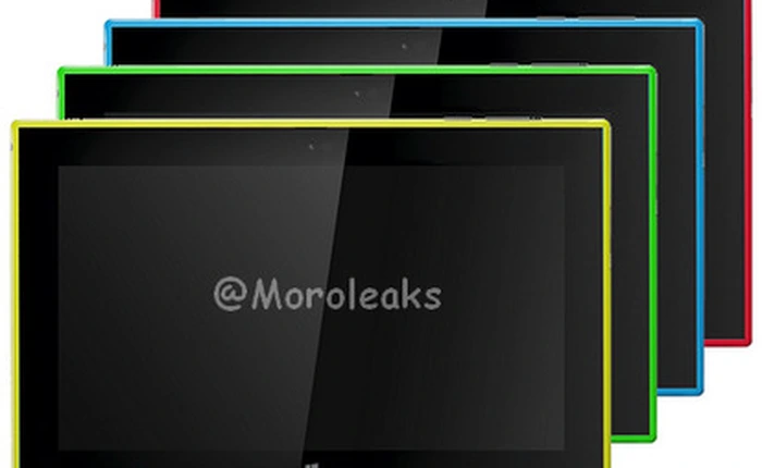 Xuất hiện hàng loạt tablet Lumia 2520 với đủ màu sắc