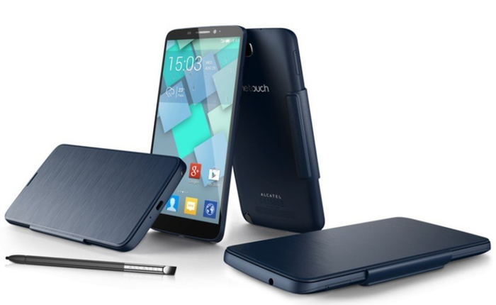 Phablet Alcatel One Touch Hero chính thức ra mắt với nhiều phụ kiện độc đáo