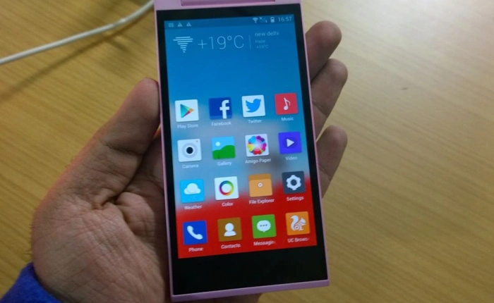 Gionee Elife E7 Mini chính thức ra mắt với chip 8 nhân và camera xoay