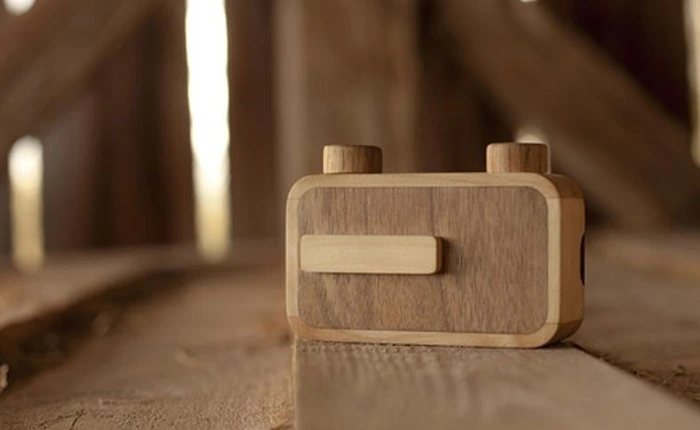 Máy ảnh pinhole bằng gỗ độc nhất vô nhị