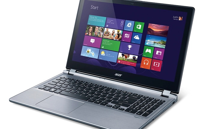 Acer nâng cấp notebook Aspire M5 với chip Haswell và công nghệ WiDi