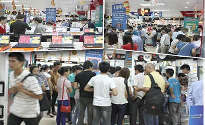 Nở rộ khuyến mại đồ điện tử trước mùa tựu trường