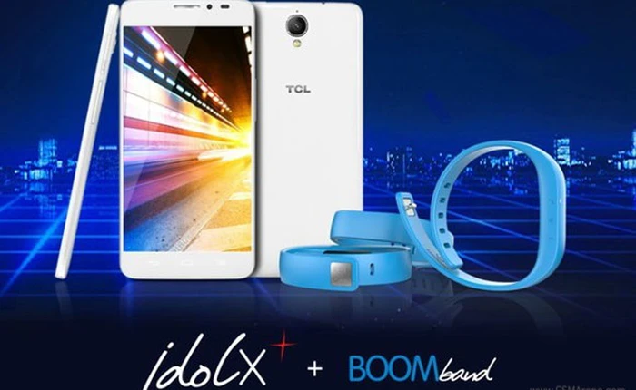 Acatel Idol X+ hỗ trợ phụ kiện vòng đeo tay chính thức ra mắt