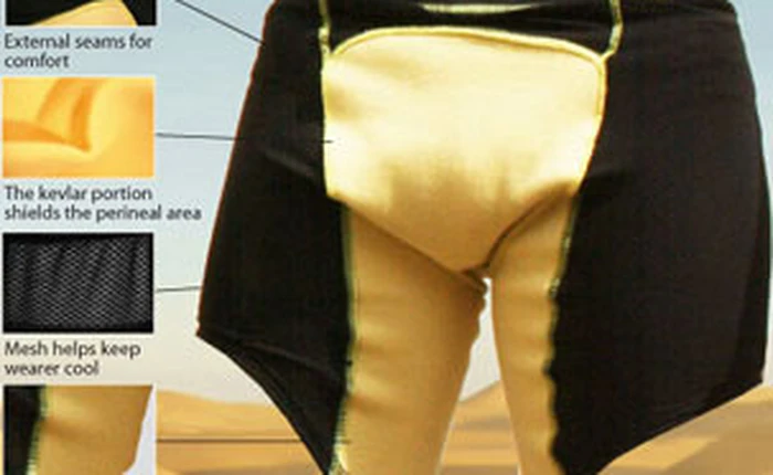 Lính thủy đánh bộ Mỹ diện quần lót chống đạn