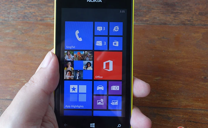 Cận cảnh Lumia 525, chiếc Lumia 520 sở hữu 1 GB RAM