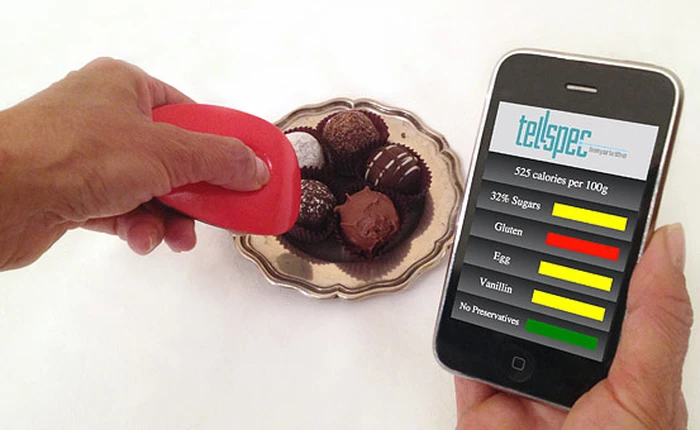 TellSpec: Thiết bị phân tích mọi thành phần dinh dưỡng trong thực phẩm