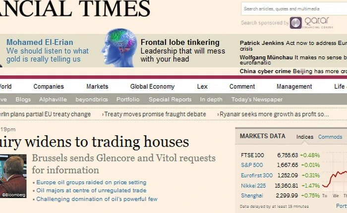 Hacker Syria tấn công Financial Times