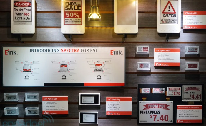 Màn hình Spectra ba màu mới của E Ink