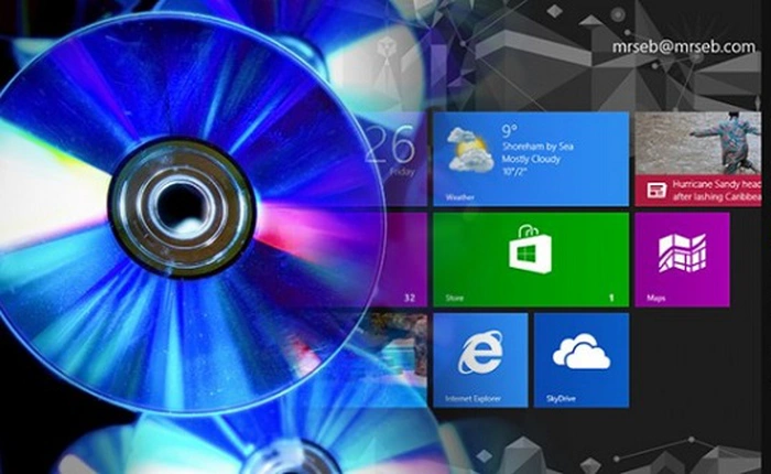 Hướng dẫn ghi CD Audio trong Windows 8