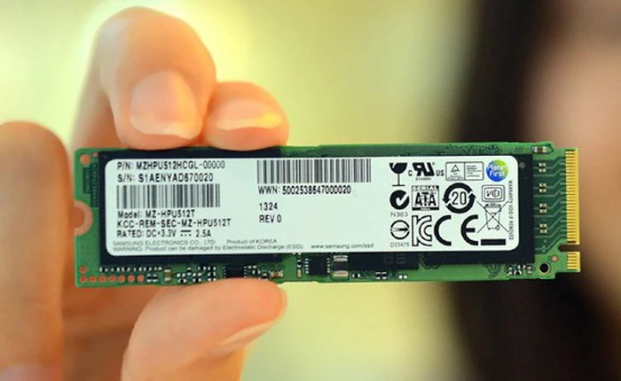 Ổ SSD của Samsung cho tốc độ đọc gần 1,4 GB/s