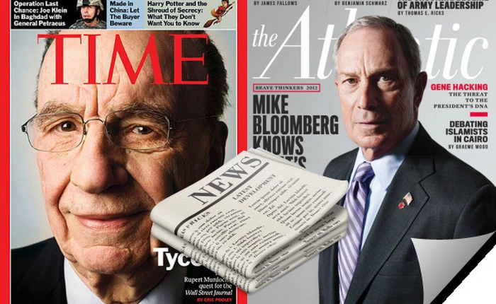 Tài sản và quyền lực của những ông trùm truyền thông thế giới