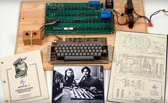 Chiếc máy tính đầu tiên của Apple có thể được đấu giá tới nửa triệu USD