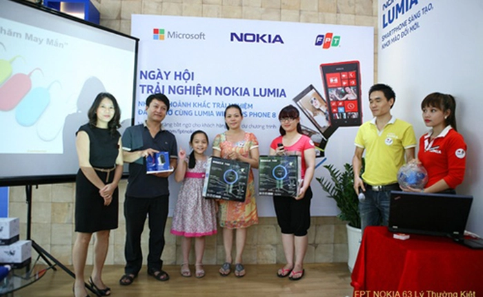 FPT Nokia Store tổ chức Offline trải nghiệm Windows Phone Nokia Lumia