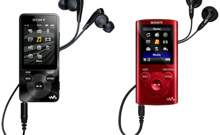 Sony ra mắt dòng máy nghe nhạc E-series E580 và E380: phát 77 giờ, nghe được FLAC
