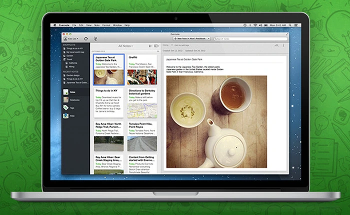 Ứng dụng ghi chú Evernote cập nhật phiên bản dành cho Windows