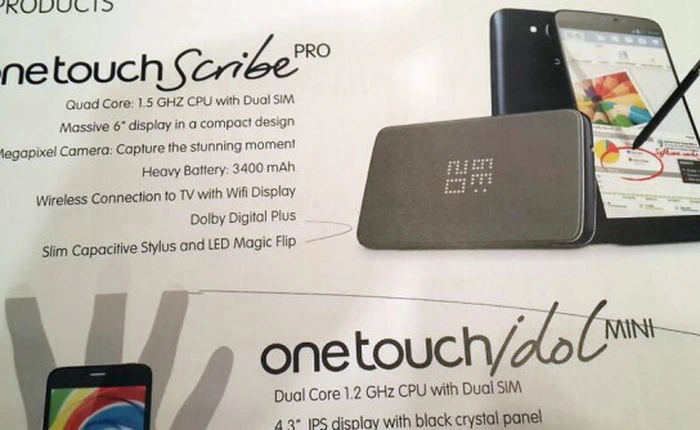 Bản tin công nghệ 17/8: Lộ diện thêm một điện thoại màn hình 6 inch