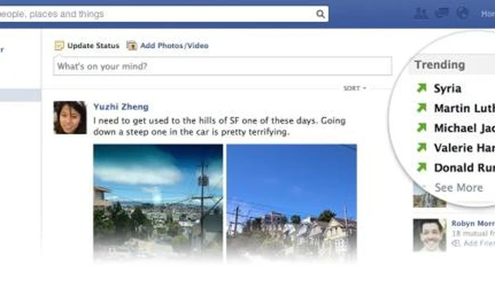 Facebook sẽ trở thành trang tin tức nóng hổi với chức năng gợi ý chủ đề nổi bật