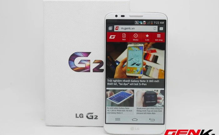 Đã có thể đặt mua LG G2 tại Việt Nam