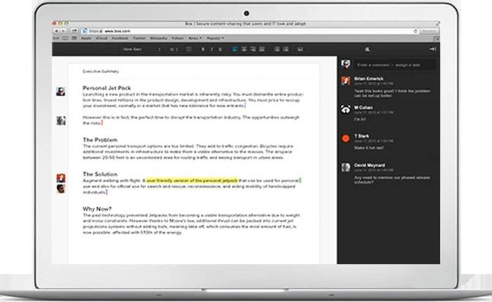 Lưu trữ và chỉnh sửa tài liệu trực tuyến với Box Notes